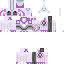 Minecraft skin texture, 64x64 pixels
