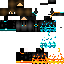 Minecraft skin texture, 64x64 pixels