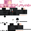 Minecraft skin texture, 64x64 pixels