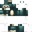 Minecraft skin texture, 64x64 pixels