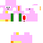 Minecraft skin texture, 64x64 pixels