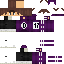 Minecraft skin texture, 64x64 pixels