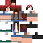 Minecraft skin texture, 64x64 pixels