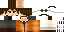 Minecraft skin texture, 64x32 legacy pixels