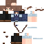 Minecraft skin texture, 64x64 pixels