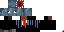 Minecraft skin texture, 64x32 legacy pixels
