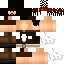 Minecraft skin texture, 64x64 pixels