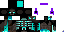 Minecraft skin texture, 64x32 legacy pixels