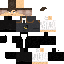 Minecraft skin texture, 64x64 pixels