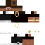 Minecraft skin texture, 64x64 pixels