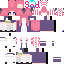 Minecraft skin texture, 64x64 pixels