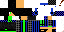 Minecraft skin texture, 64x32 legacy pixels