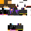Minecraft skin texture, 64x64 pixels