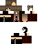 Minecraft skin texture, 64x64 pixels