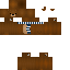 Minecraft skin texture, 64x64 pixels