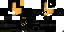 Minecraft skin texture, 64x32 legacy pixels