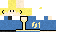 Minecraft skin texture, 64x32 legacy pixels