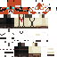 Minecraft skin texture, 64x64 pixels