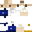 Minecraft skin texture, 64x64 pixels