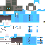 Minecraft skin texture, 64x64 pixels