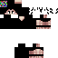 Minecraft skin texture, 64x64 pixels