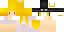 Minecraft skin texture, 64x32 legacy pixels