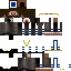 Minecraft skin texture, 64x64 pixels