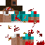 Minecraft skin texture, 64x64 pixels