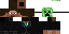 Minecraft skin texture, 64x32 legacy pixels