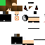 Minecraft skin texture, 64x64 pixels