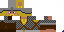 Minecraft skin texture, 64x32 legacy pixels