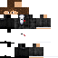 Minecraft skin texture, 64x64 pixels