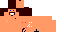 Minecraft skin texture, 64x32 legacy pixels