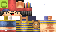 Minecraft skin texture, 64x32 legacy pixels