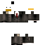 Minecraft skin texture, 64x64 pixels
