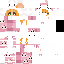 Minecraft skin texture, 64x64 pixels