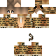Minecraft skin texture, 64x64 pixels