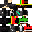 Minecraft skin texture, 64x64 pixels