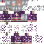Minecraft skin texture, 64x64 pixels