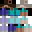 Minecraft skin texture, 64x64 pixels