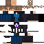 Minecraft skin texture, 64x64 pixels