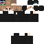Minecraft skin texture, 64x64 pixels