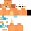 Minecraft skin texture, 64x64 pixels