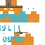 Minecraft skin texture, 64x64 pixels