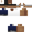Minecraft skin texture, 64x64 pixels