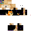 Minecraft skin texture, 64x64 pixels