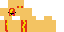 Minecraft skin texture, 64x32 legacy pixels