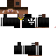 Minecraft skin texture, 64x64 pixels