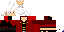 Minecraft skin texture, 64x32 legacy pixels