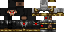 Minecraft skin texture, 64x32 legacy pixels